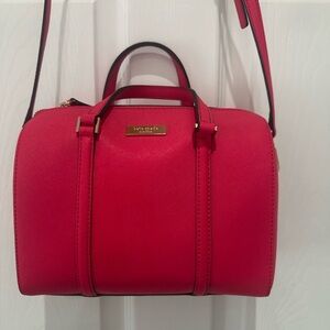Kate Spade Hot Pink Satchel Crossbody Bag – Excellent Condition